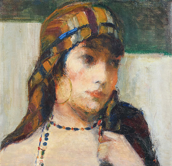 Foto da obra: Busto de Mulher, de Anita malfatti