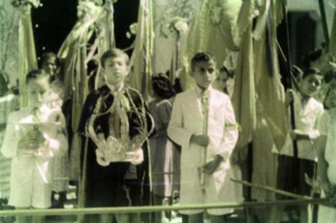 Foto d2 Festa  do Divino da década de 1950 