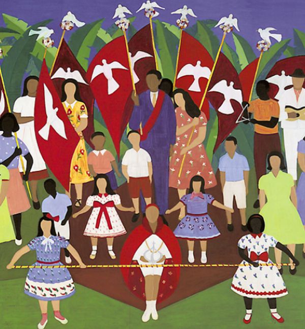 Festa do Divino em Parati, 1962. Djanira
