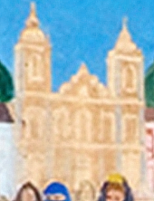 Detalhe: Igreja São Pedro dos Clérigos.