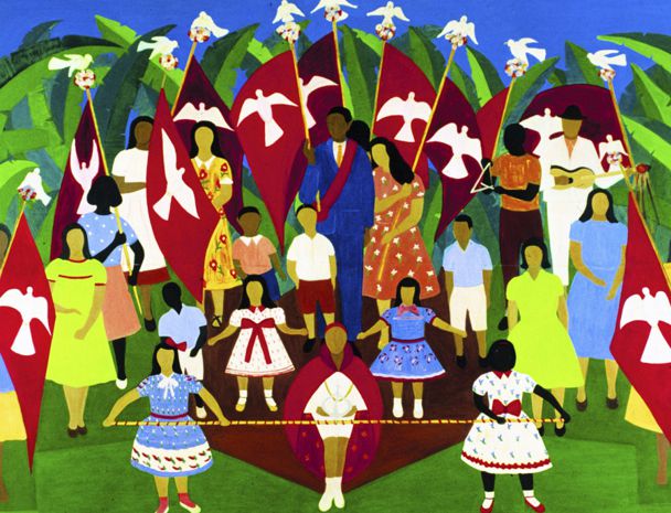 Obra - Festa do Divino em Parati, 1962.