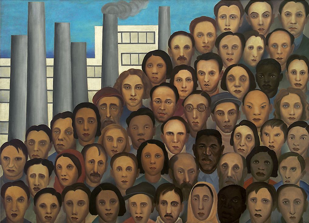 Obra - Operários, 1933.