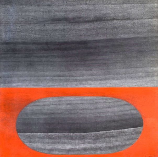 Obra - Cinza e vermelho, 1977.