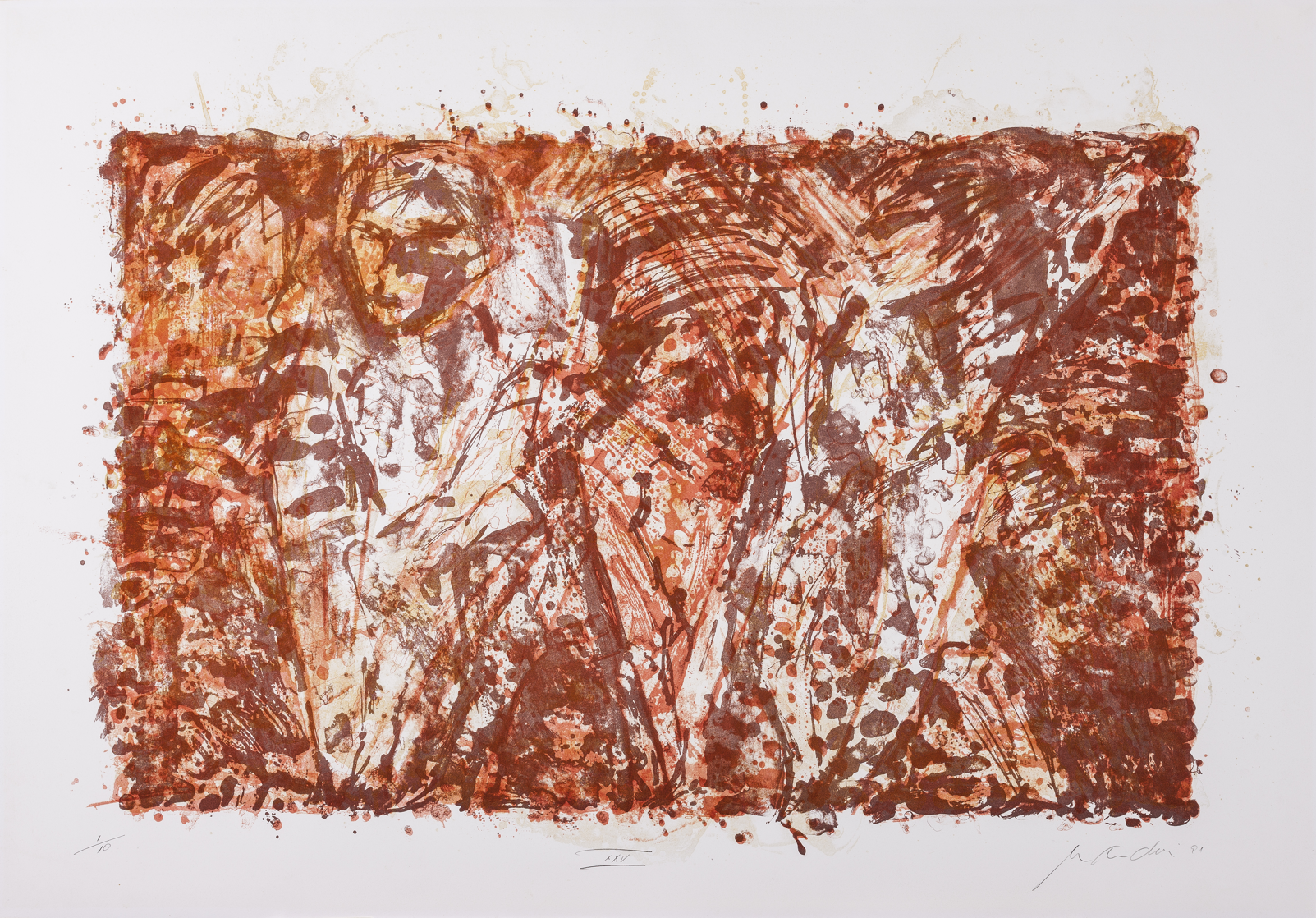 Ermelindo Nardin. Artigo XXV, 1991. Litografia sobre papel. Acervo dos Palácios. 