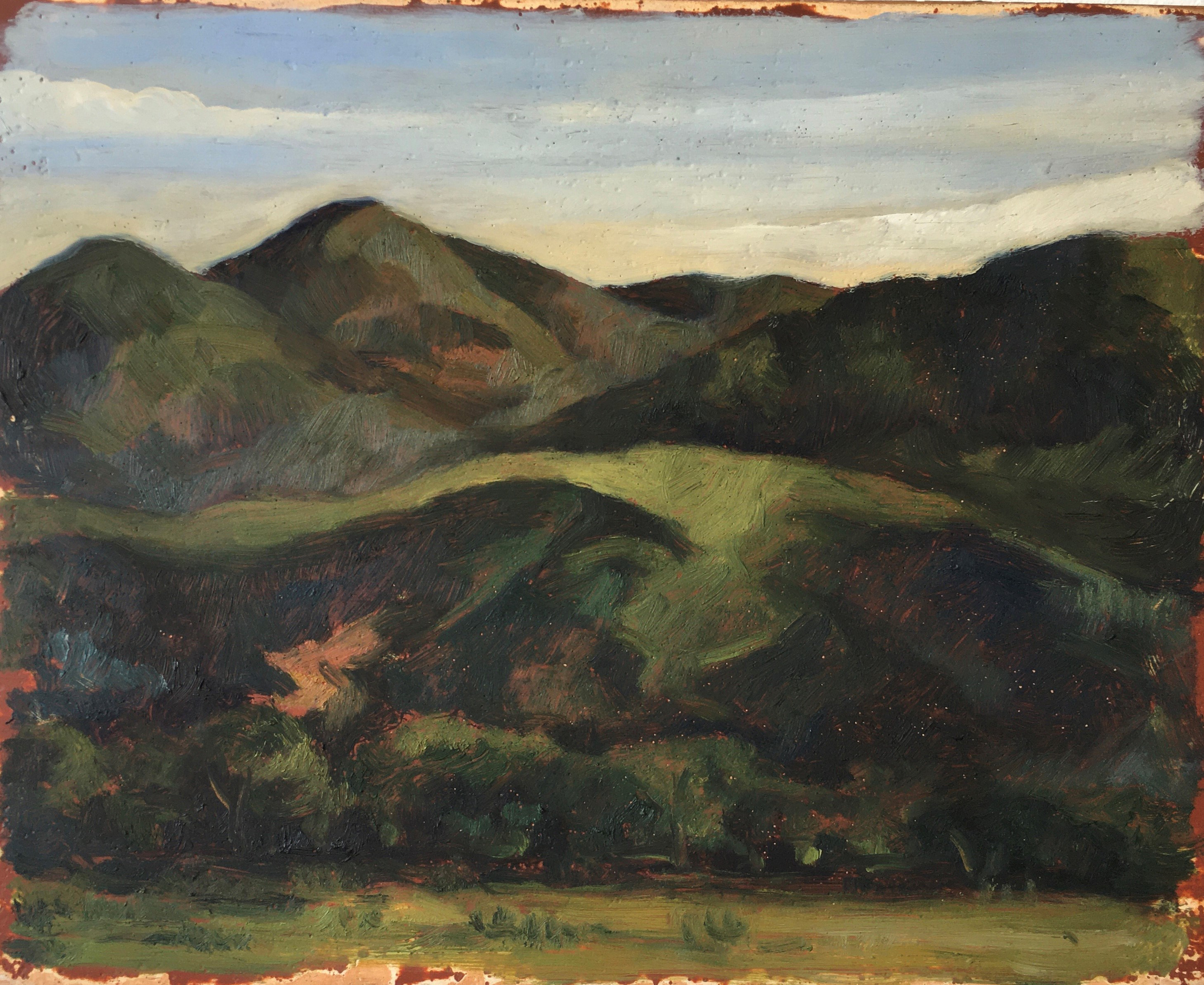 MAURÍCIO PARRA, Mantiqueira vista da estrada do pesqueiro, 2019