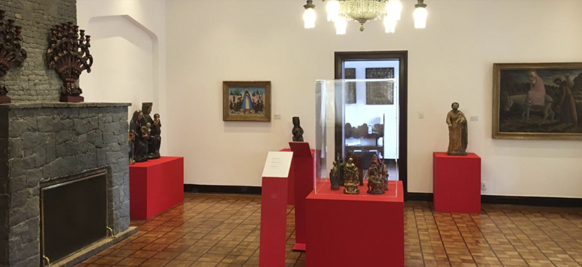 Devoção coleção de arte sacra do acervo dos palácios