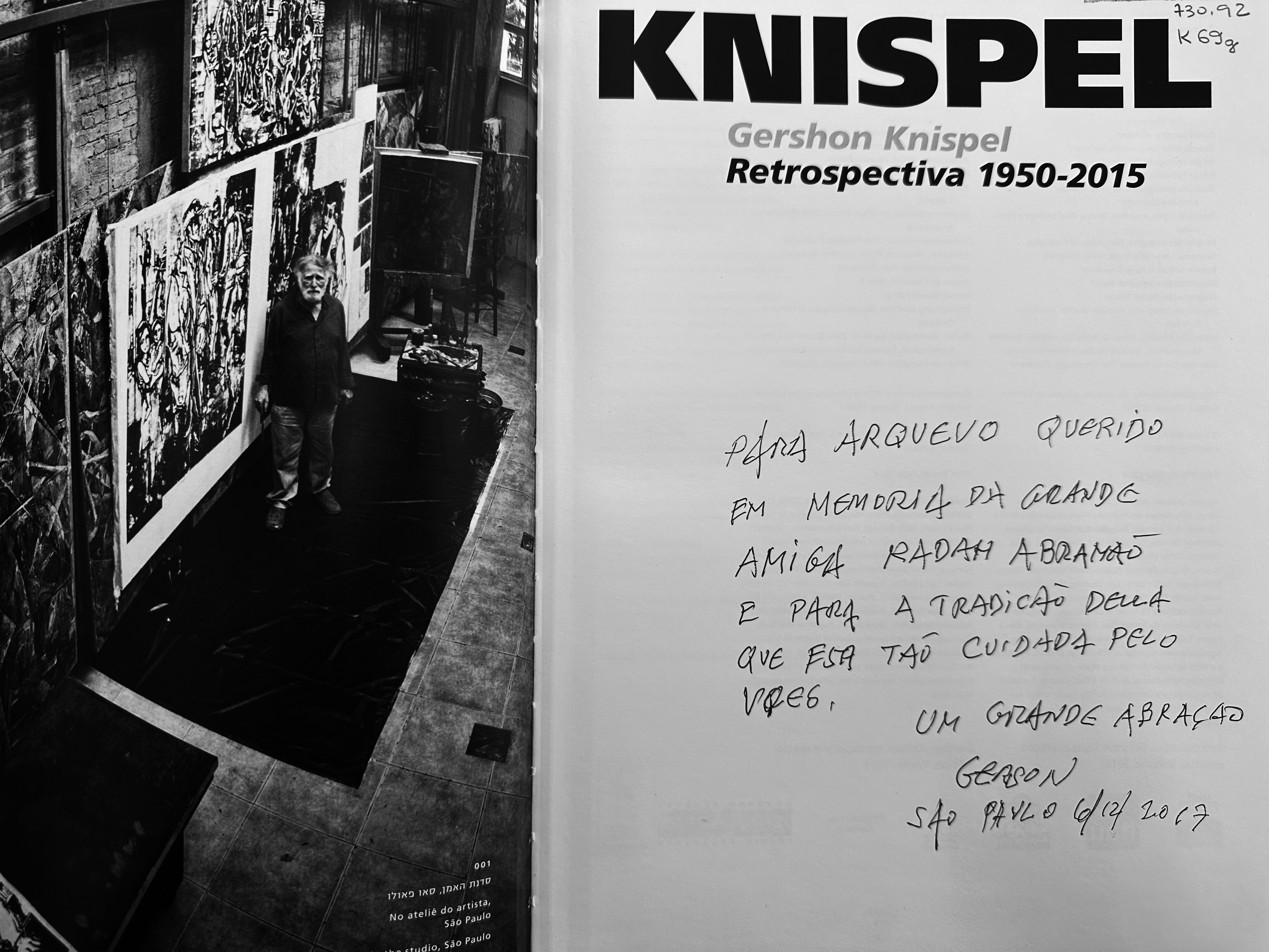 Dedicatória de Knispel