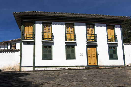 Foto da Casa da Chica da Silva, em Diamantina/MG