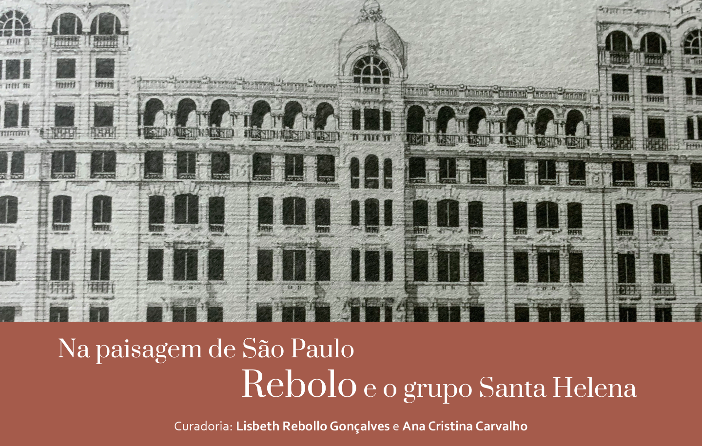 Imagem de divulgação da exposição: Na paisagem de São Paulo: Rebolo e o grupo Santa Helena