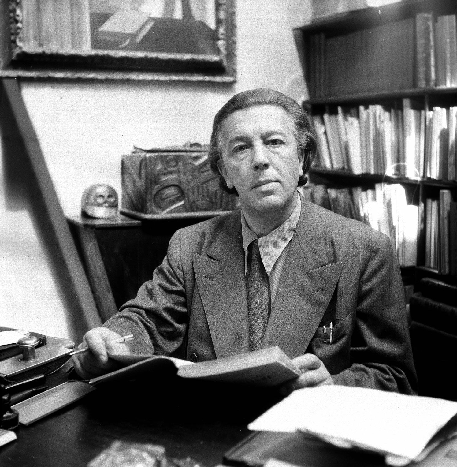 Retrato de André Breton