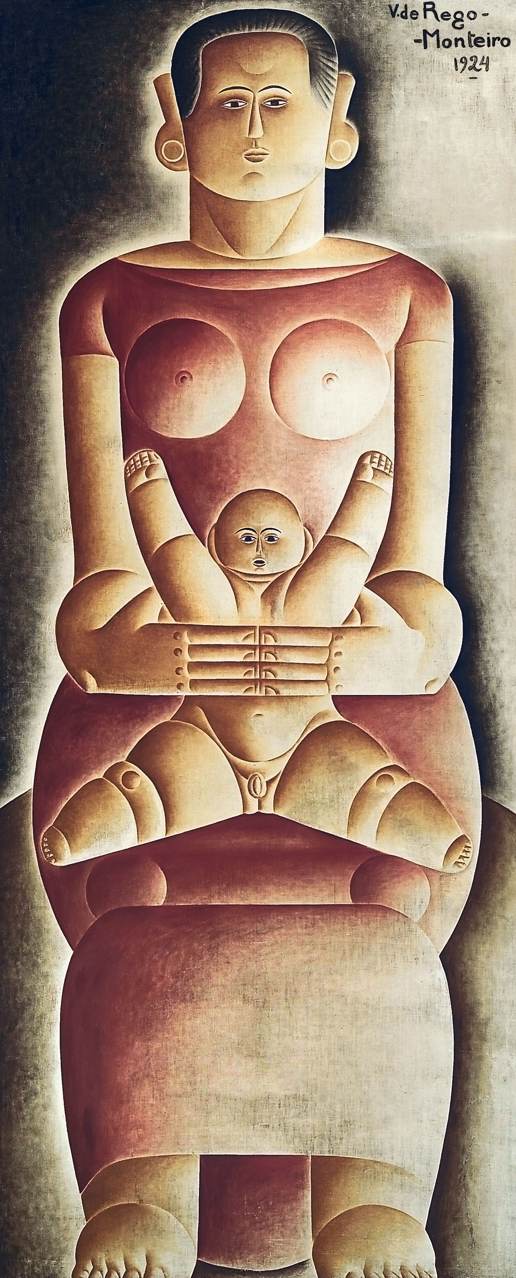 ViCENTE DO REGO MONTEIRO Maternidade indígena (Madona e o Menino), 1924