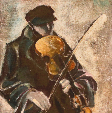 Foto da obra Violinista