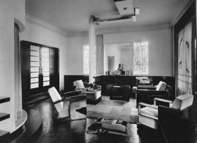 Foto da residência de Alberto Ferrabino, 1931