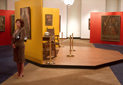 Foto da exposição: Cusquenhos nas coleções de arte dos Palácios