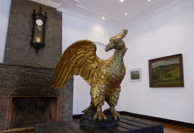 Foto de exposição no Palácio Boa Vista