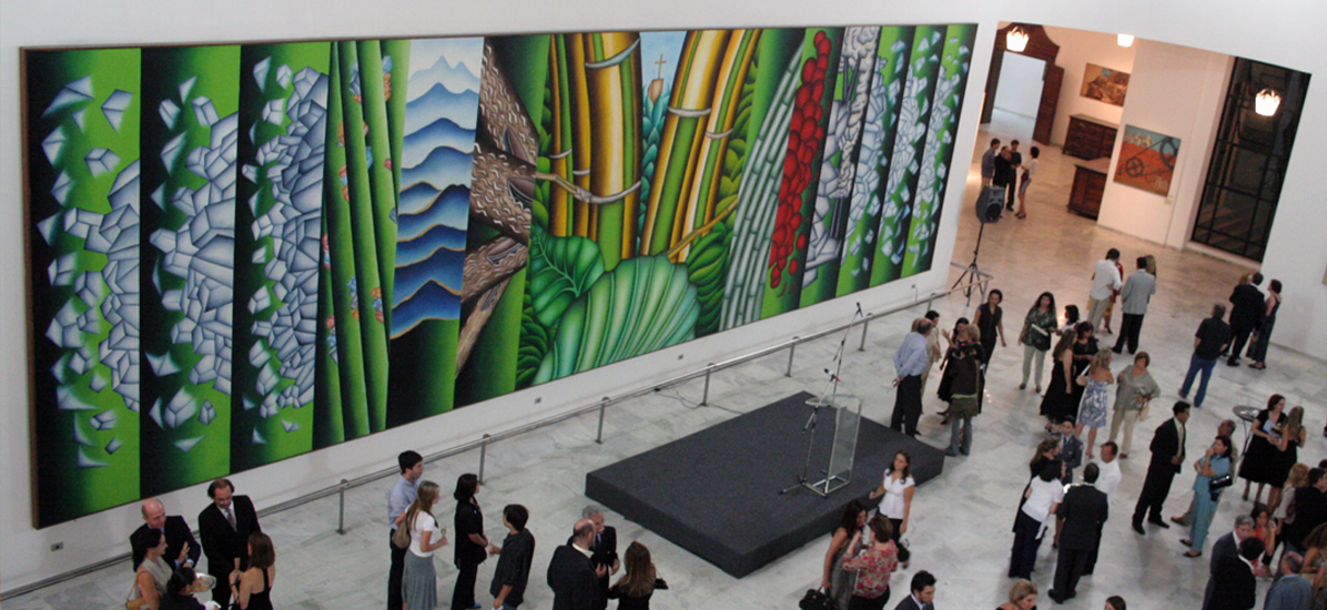 Foto da exposição - Caminhos do Modernismo no Acervo dos Palácios