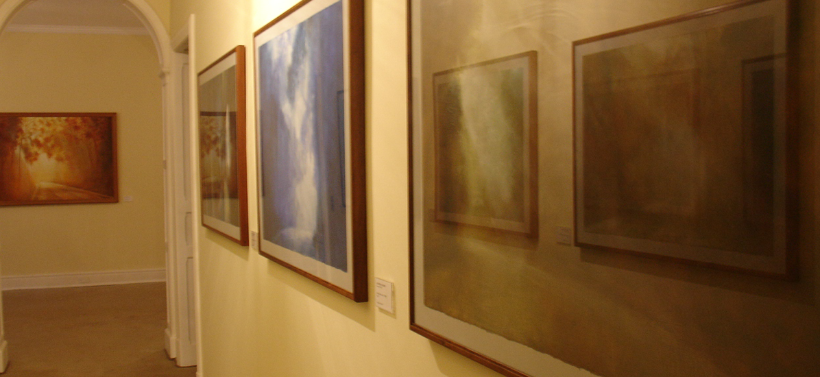 Foto da exposição - Gregório Gruber – Florestais
