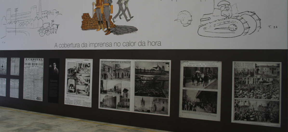 Foto da exposição - 1924 – A Revolução Esquecida