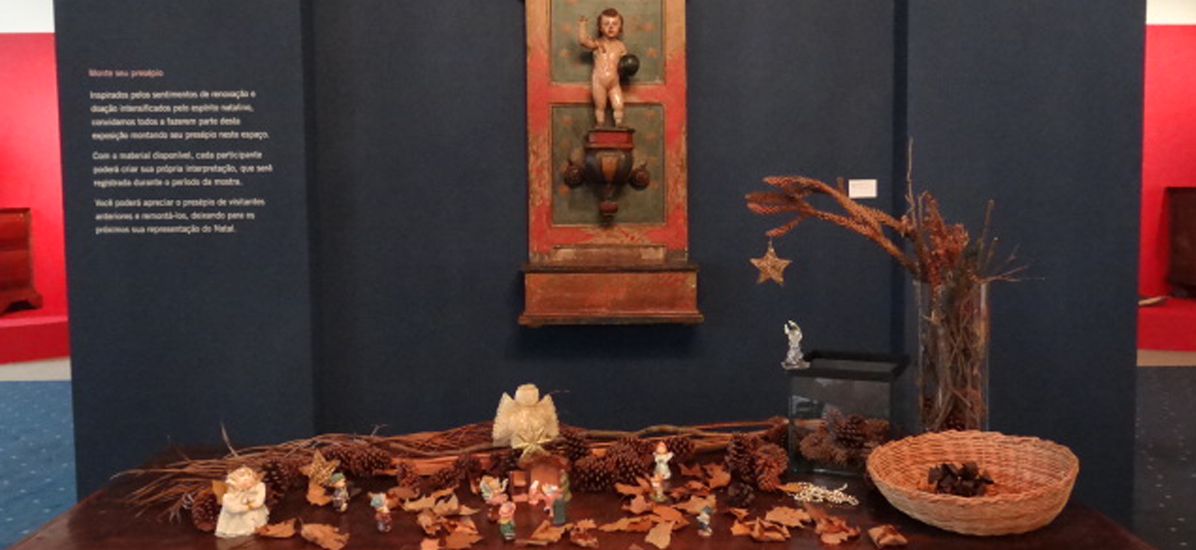 Foto da exposição - A tradição do presépio em seus diferentes contextos – A Coleção Franciscana e o Acervo Artístico dos Palácios