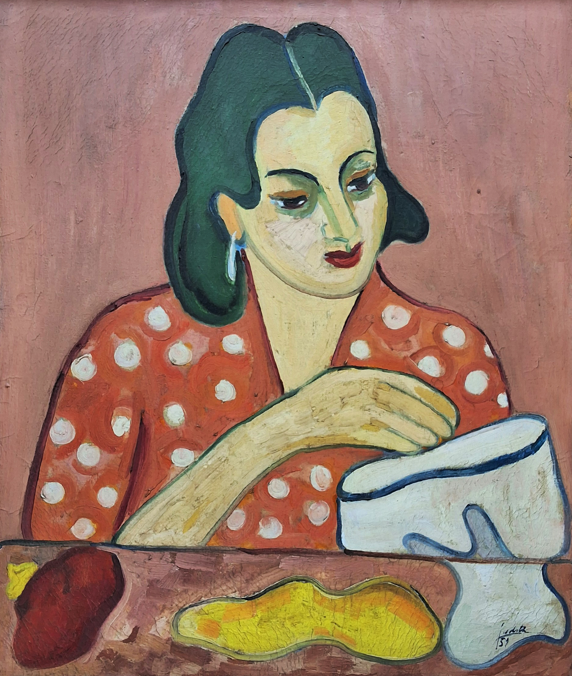 Foto de obra da artista Judith Lauand