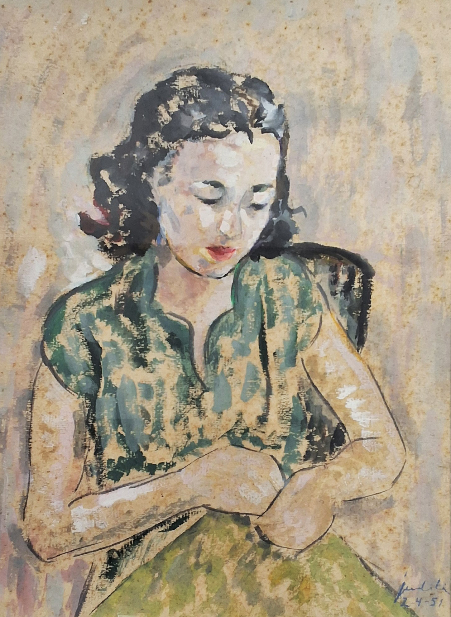 Foto de obra da artista Judith Lauand