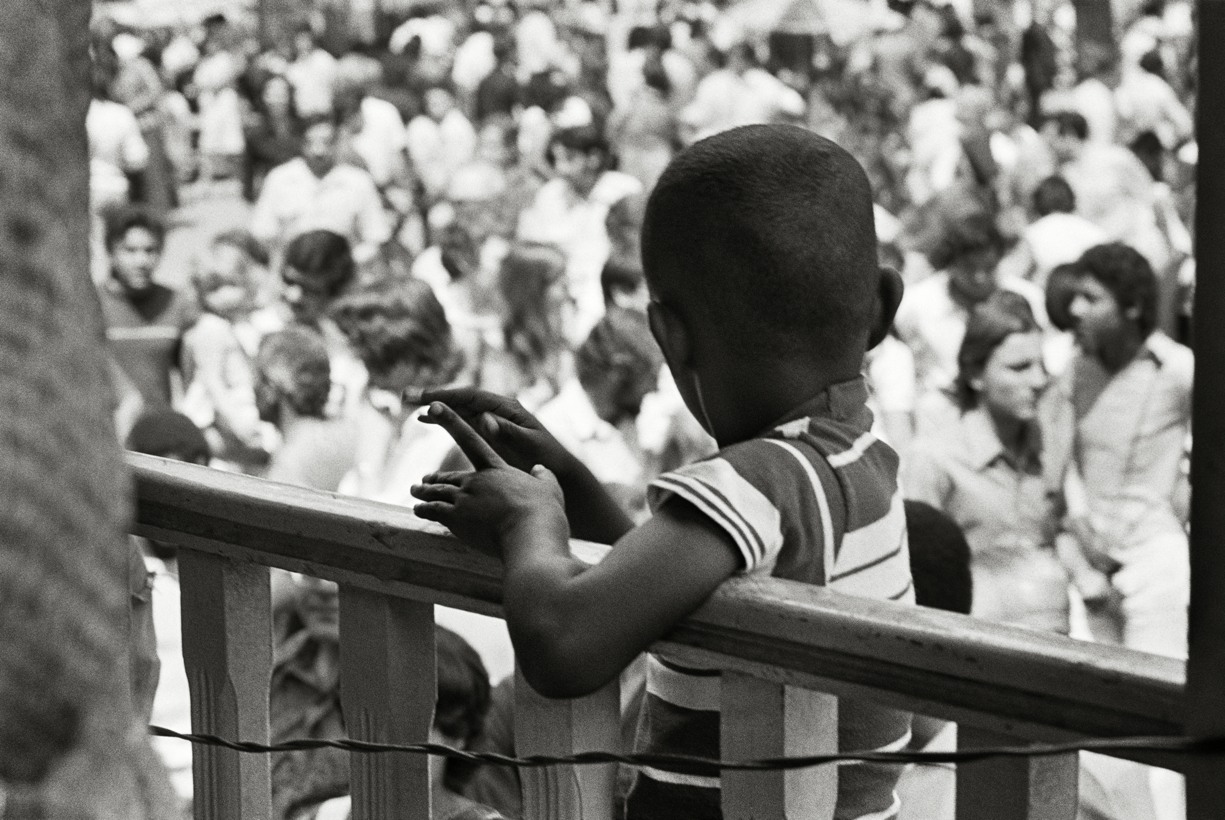 Foto - O menino batuca, Campos do Jordão, 1972