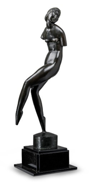 Bailarina, c. 1925. Bronze. 79 x 22 x 30 cm