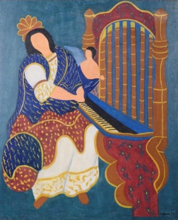 Santa Cecília, 1957.