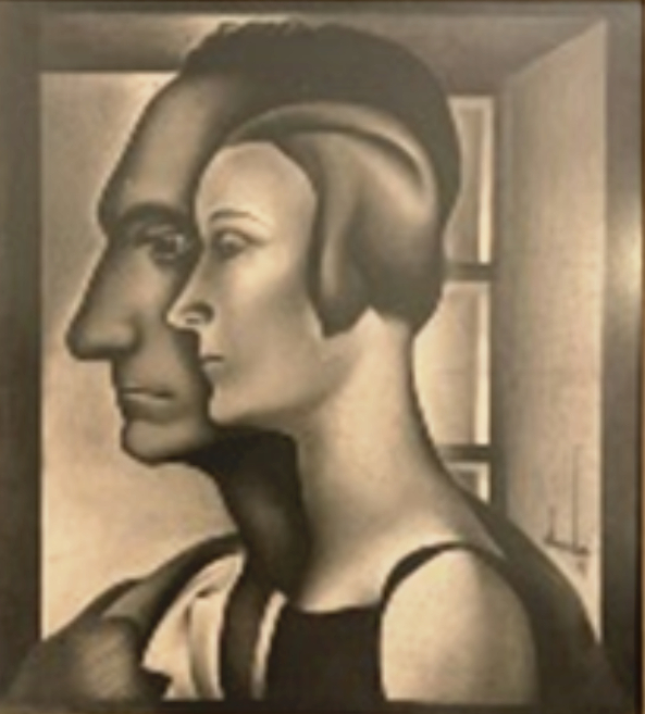 Duas figuras, 1927.