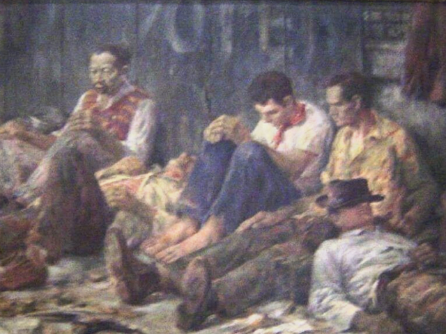 O descanso, 1960.