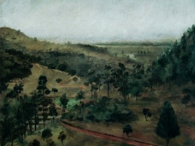 Paisagem de Campos do Jordão, 1935.