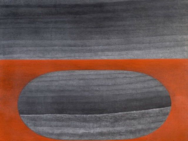 Cinza e vermelho, 1977. 