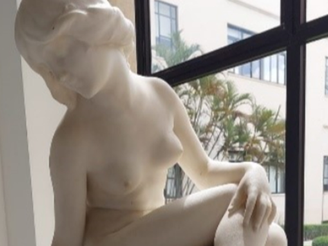 Ninfa em um poço, c. 1850. 
