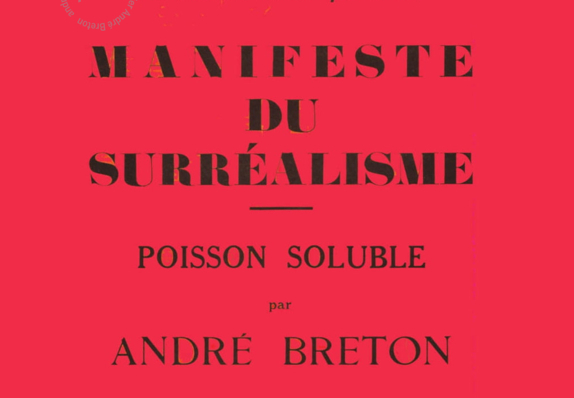 Imagem de divulgação da exposição virtual: Manifesto Surrealista